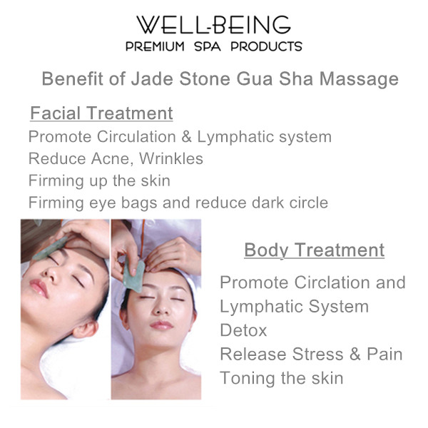 Gua Sha Massage Jade Stone (Fish) - Scraping - MyBeautySources